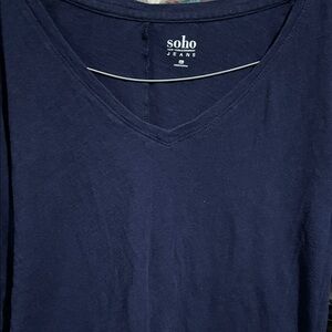 Soho Navy Short Sleeve Tee
